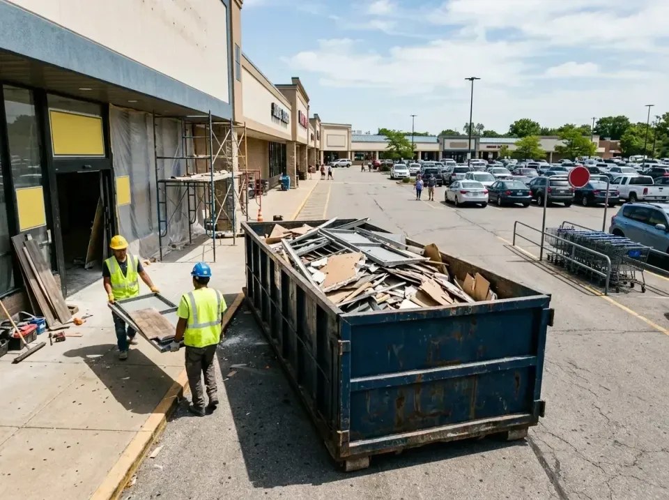 retail-store-renovation-debris-003 — frequently asked questions, Roll-off Dumpster Rentals in Port Reading, NJ
